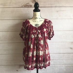 FP One Floral Blouse